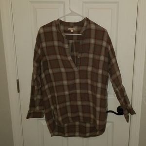 Flannel Pullover